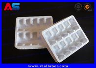 Pharmacy White 60C PVC Blister ถาด 10 ขวด 2ml